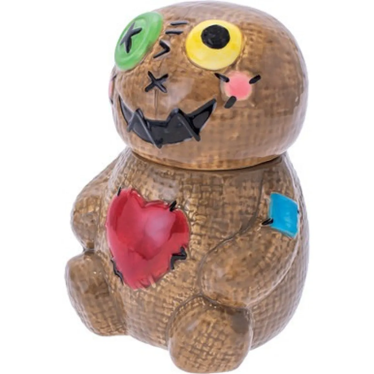 Fujima 6″ Voodoo Doll Ceramic Storage Jar N/A Accessories | Fujima