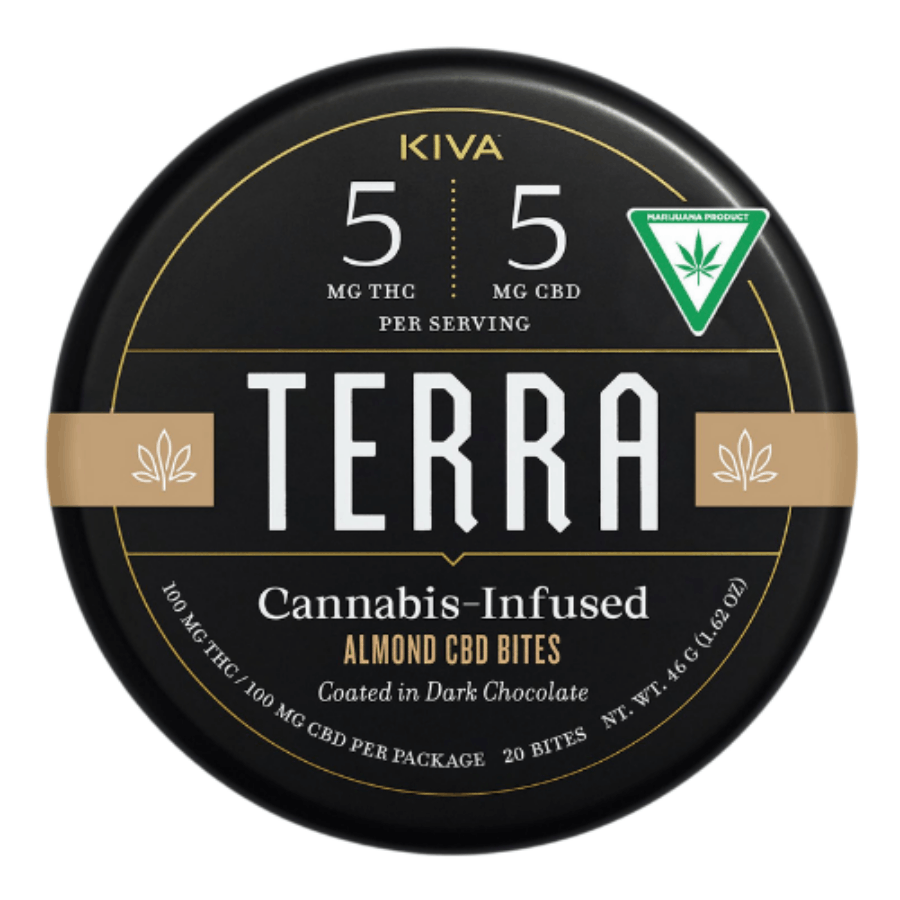 TERRA BITES | ALMOND | 100MG