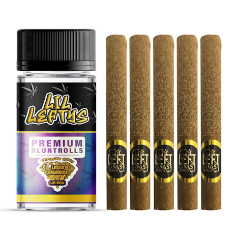 Left Coast - 5 Pack 1.3g Infused Blunts - Grape Cookies - product image at King of Budz