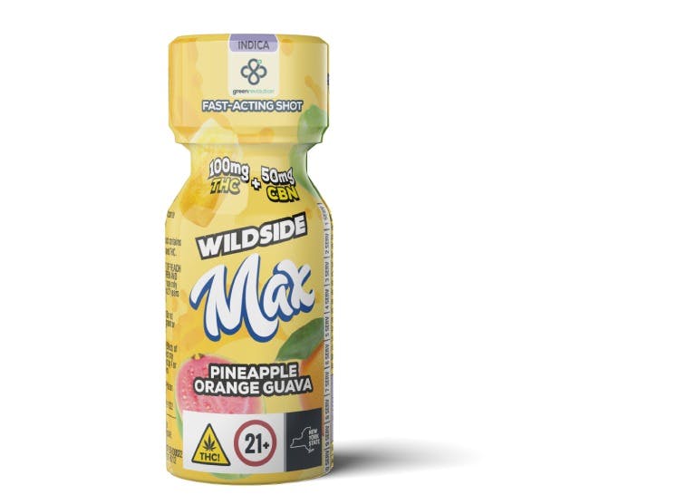 Green Revolution Pineapple Orange Guava 2:1 THC:CBN 100mg Nano Shot Max