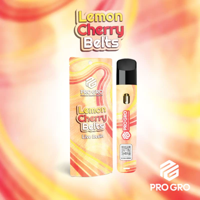 Pro Gro - 1g Live Resin Disposable - Lemon Cherry Beltz - DISPOSABLES by Pro Gro at King of Budz