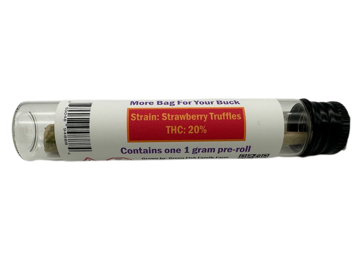 Image of Strawberry Truffle | 1g Preroll