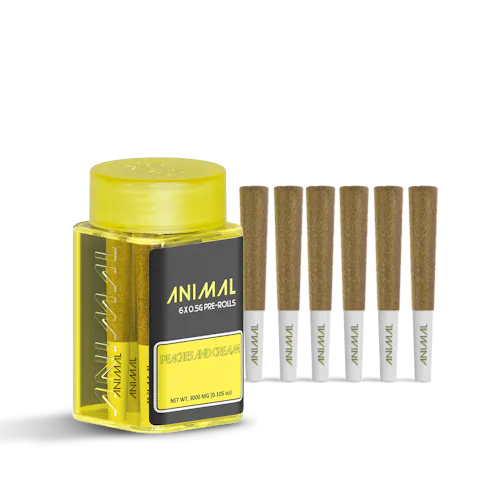 Peaches and Cream | Infused Pre-Rolls | 6pk | 3g-active