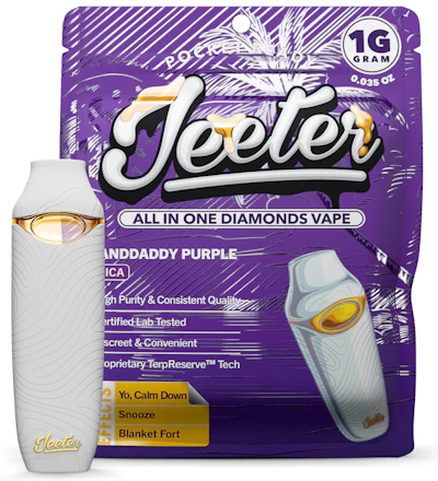 Jeeter - 1g Liquid Diamond Disposable - Granddaddy Purp