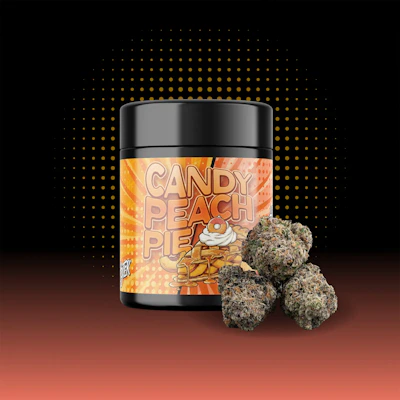 Hytek - 14g Prepack Jar - Candy Peach Pie - FLOWER by Hytek at King of Budz