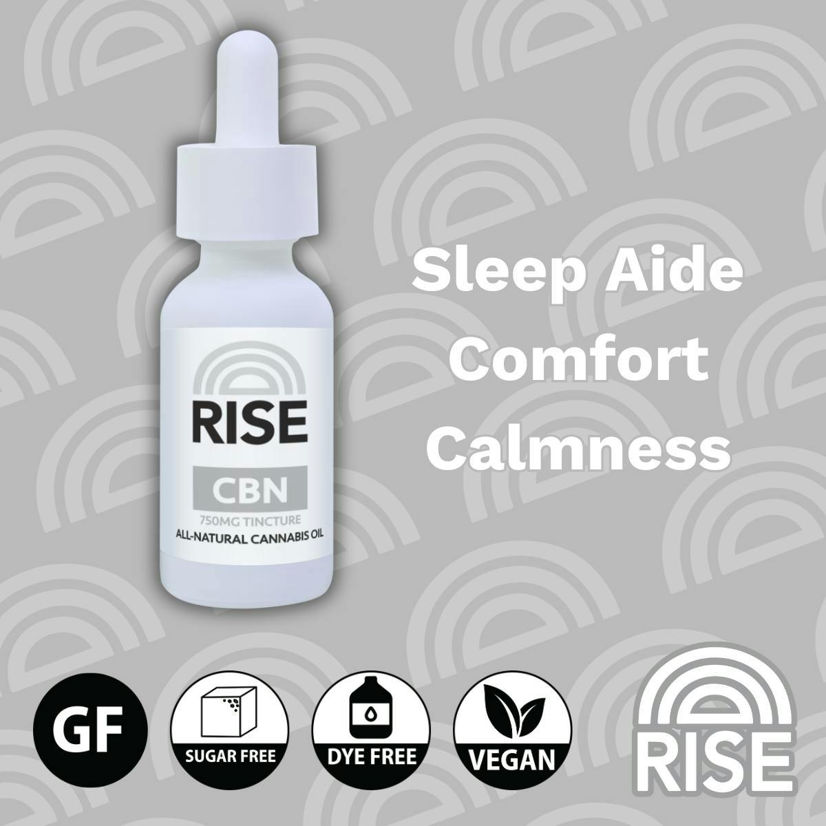 RISE RISE | CBN TINCTURE | 750MG — TINCTURES