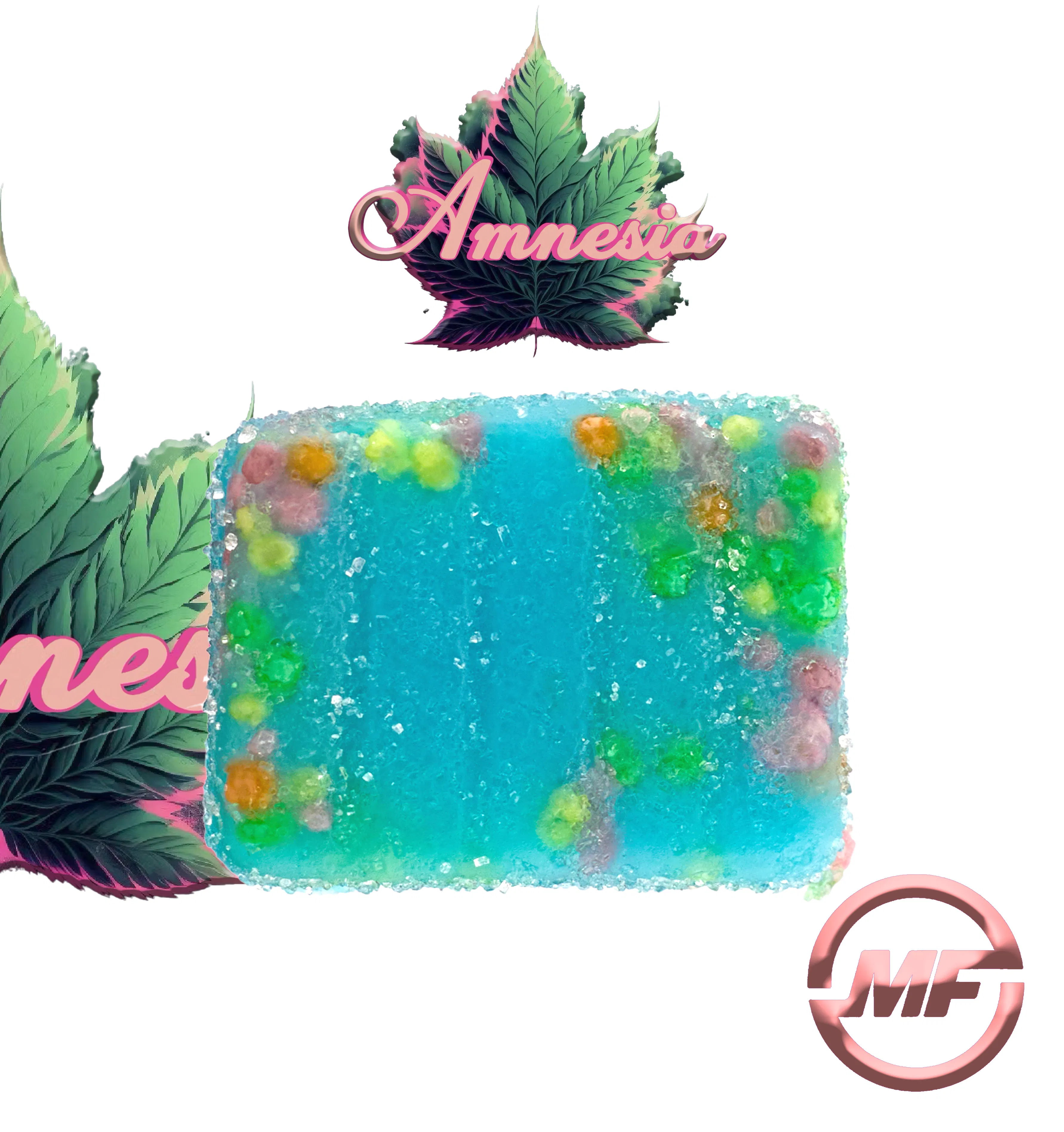 Amnesia Zerds | Banana Split | Hash Rosin Gummies | 200mg