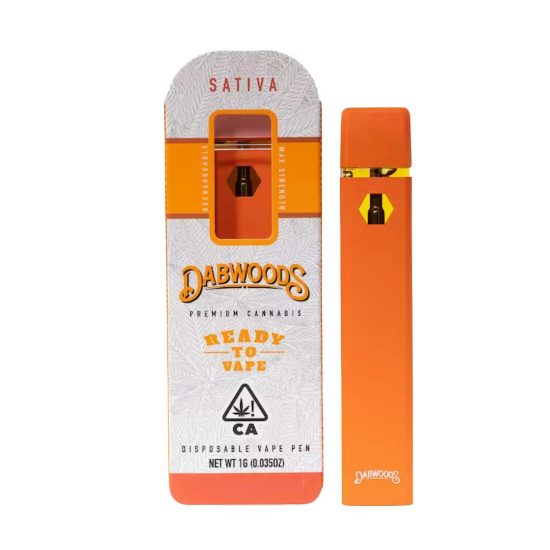 Dabwoods - Blue Raspberry Slushee - Disposable Cart 1G Dist Sativa | Nectar 