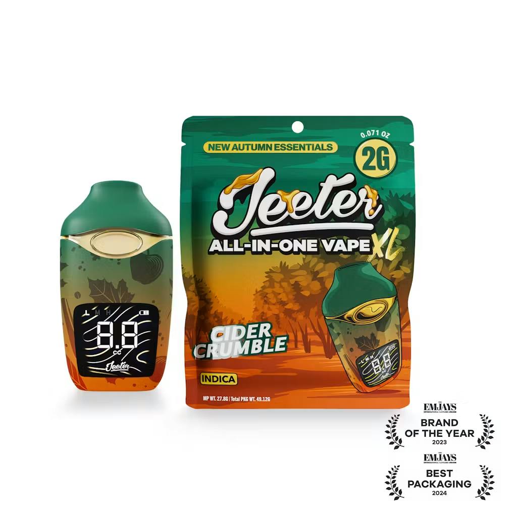 Jeeter - 2g Liquid Diamond Disposable - Cider Crumble
