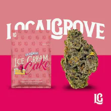 Local Grove - 3.5g Prepack - Ice Cream Cake - FLOWER by LOCALGROVE at King of Budz