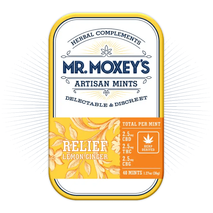 Relief 5:1:5 Ginger Mints