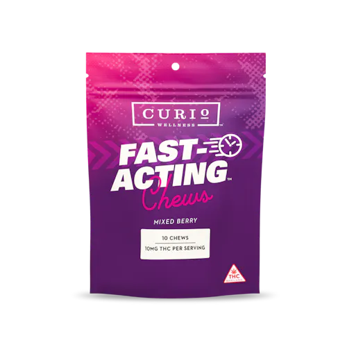 10mg Fast Acting Mixed Berry Chews /100mg-1