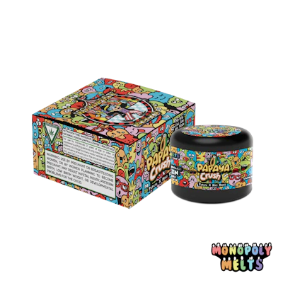 Monopoly Melts - 1g Live Rosin - Papaya Crush