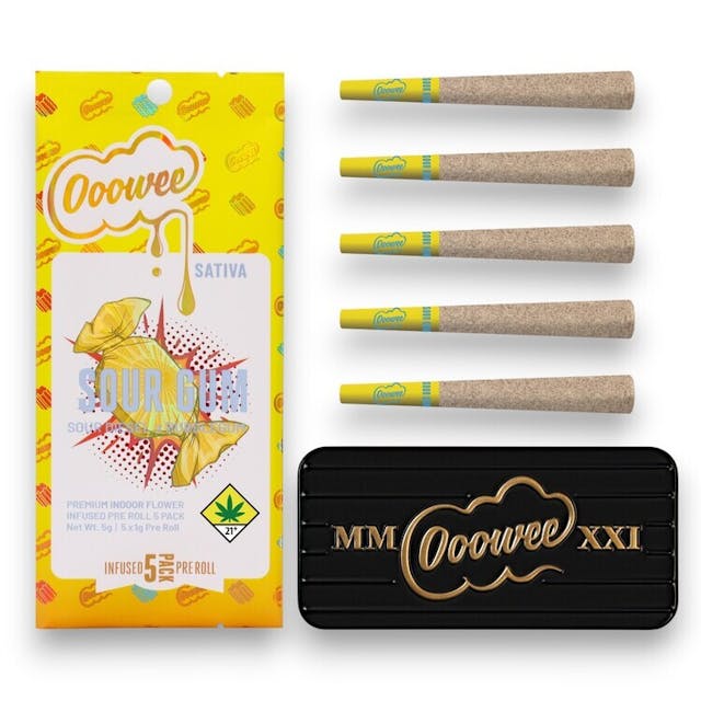Rolled up and ready to smoke, Pre-Rolls are a convenient and effective way to consume cannabis. Pre-Rolls come in many different forms and can be rolled with flower, shake, "b-buds", infused with concentrates, and more.