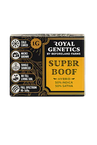 Royal Genetics | Rosin Jar | Super Boof | 1g-active