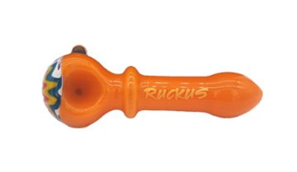 Image of Orange | 5″ Hand Pipe | Ruckus
