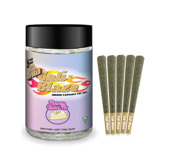 Banana Cream Pie | 3.5g | .7g x 5pk | Diamond Infused | Cali-Blaze