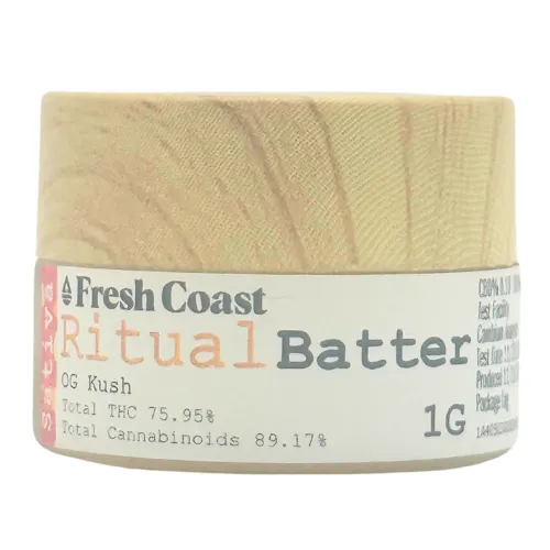 Fresh Coast | 1g Ritual Badder | OG Kush (Sativa)-active