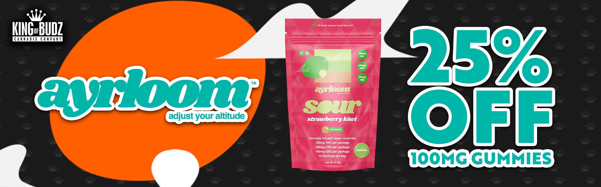 Ayrloom - 100mg Gummies - 25 Percent OFF