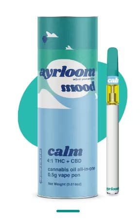 Photo of calm all-in-one vape | 0.5g