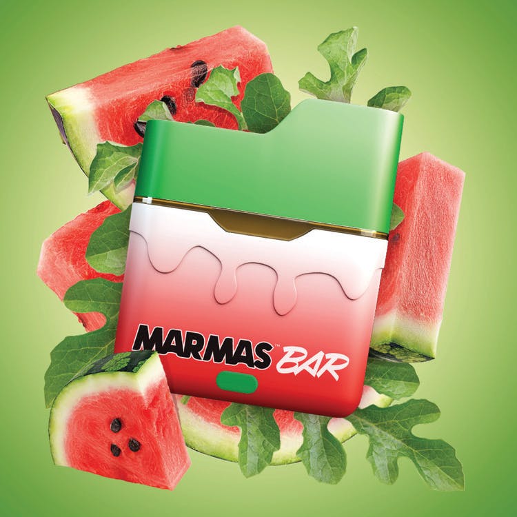 Marmas Bar: Watermelon Zkittlez - Flavored Disposable Cartridge