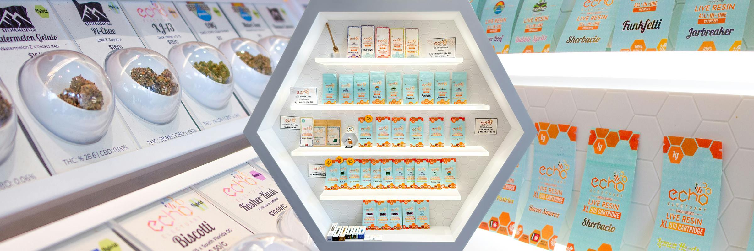 Hive Cannabis Connect Product Collage