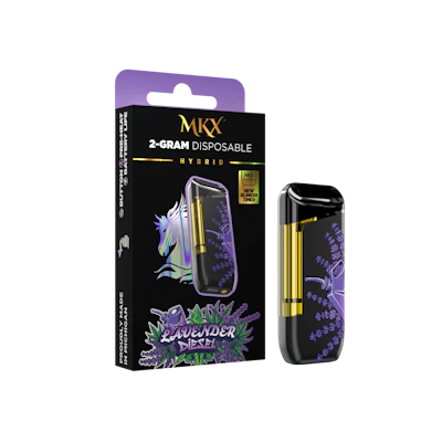 2g MKX Disposable - Lavender Diesel 2g Disposable - Hybrid - DISPOSABLES by MKX Oil Co. at King of Budz