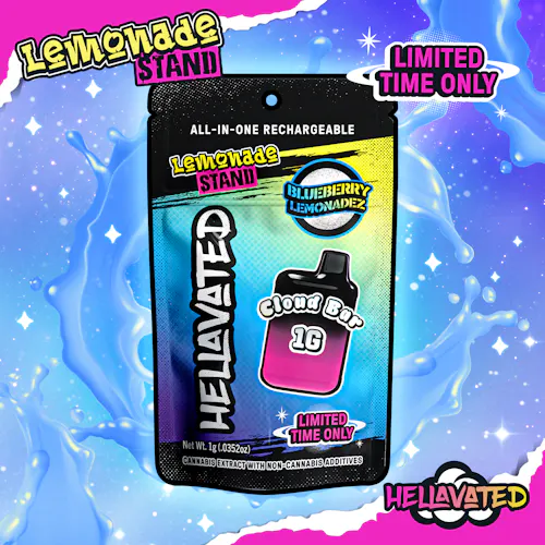 Blueberry Lemonadez Cloud Bar Rechargeable Disposable | 1g-active