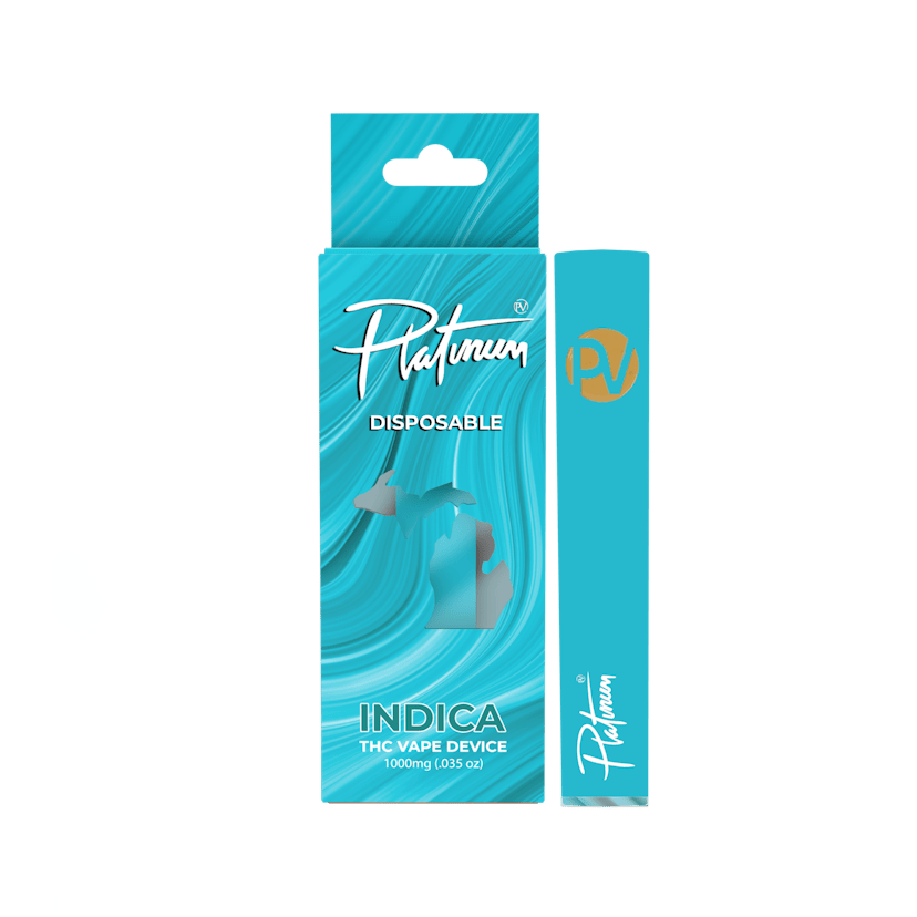 Platinum Vape Disposable | Blue Raspberry