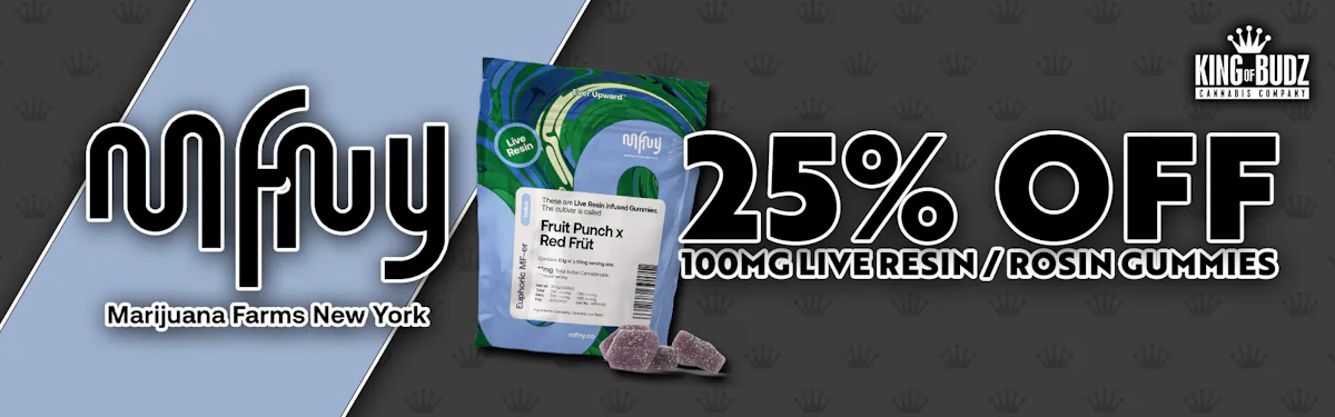 MFNY - 100mg Live Resin / Rosin Gummies - 25 Percent OFF
