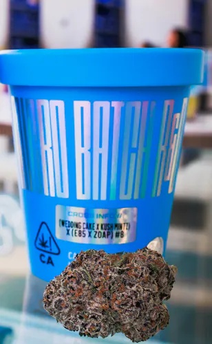 Cookies – Micro Batch – (Wedding Cake x Kush Mintz) x (E85x Zoap)  8 – Flower Tub-active