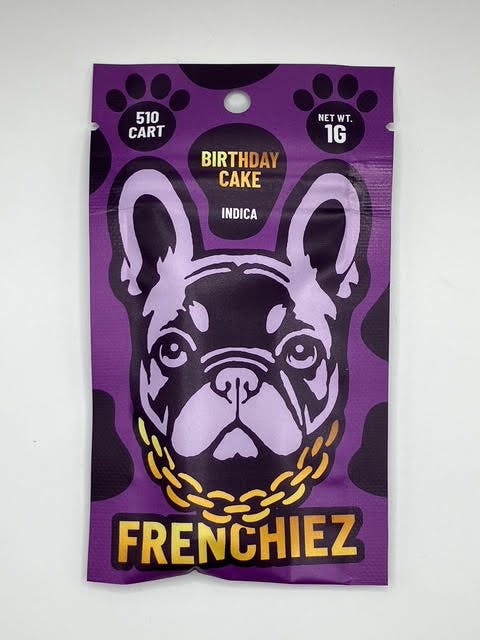 Product: Frenchiez | Vape Cart - 1g - Birthday Cake