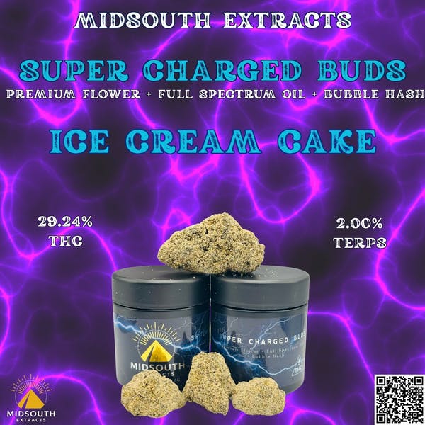MidSouth Extracts Ice Cream Cake | Infused Flower - Star Buds