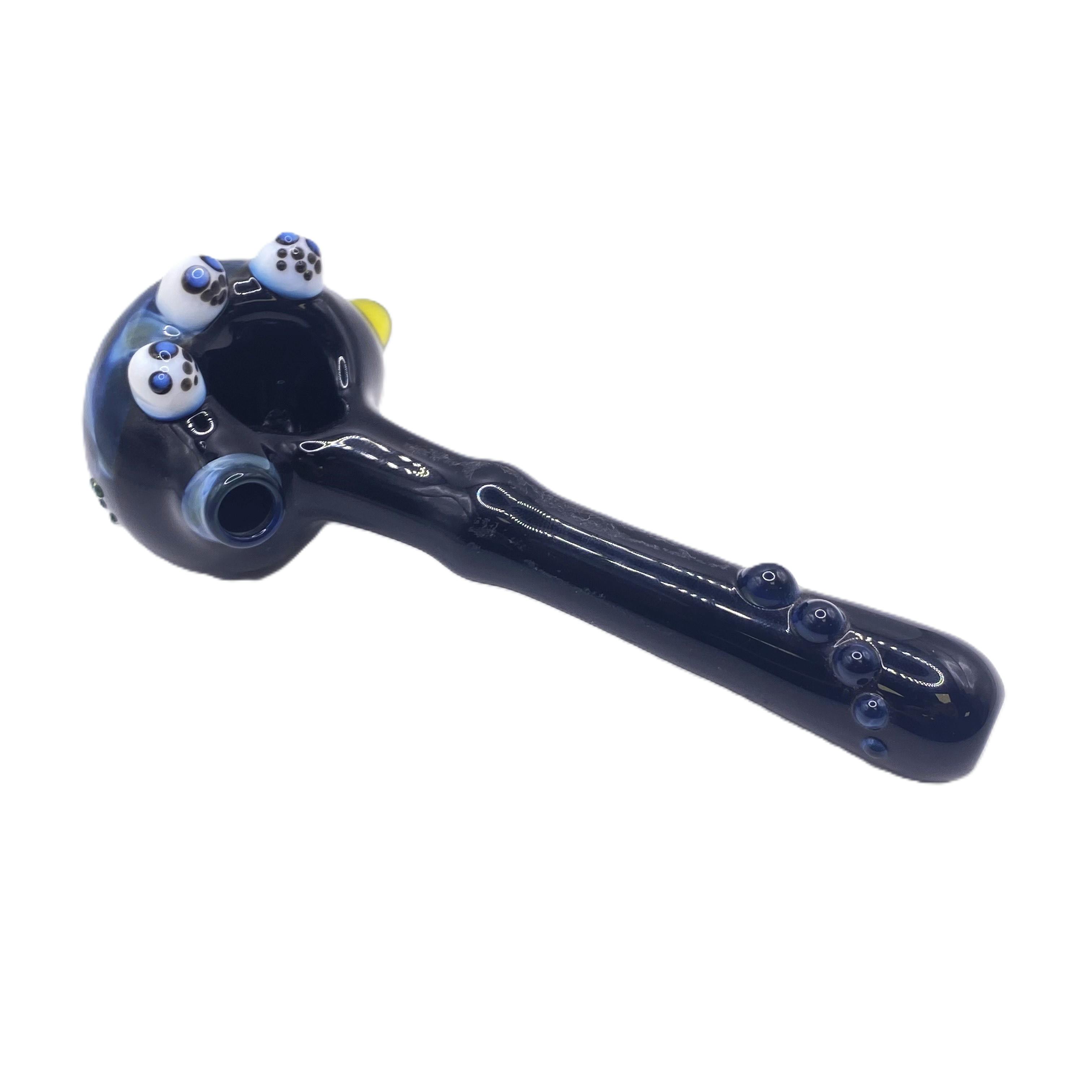 Messy Glass | Glass Spoon Pipe - 8"