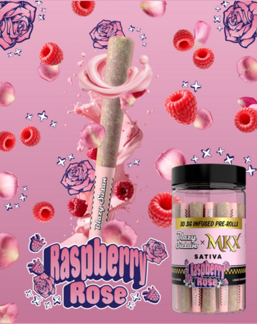 Blazy Susan x MKX - Raspberry Rose 30pk Liquid Diamond PR