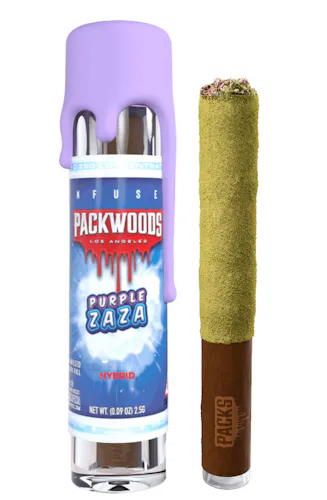 Packwoods Purple Zaza Infused Preroll Rec-active