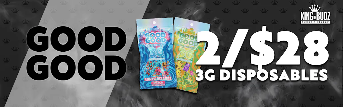 DET - Good Good 3g Disposables 2/$28