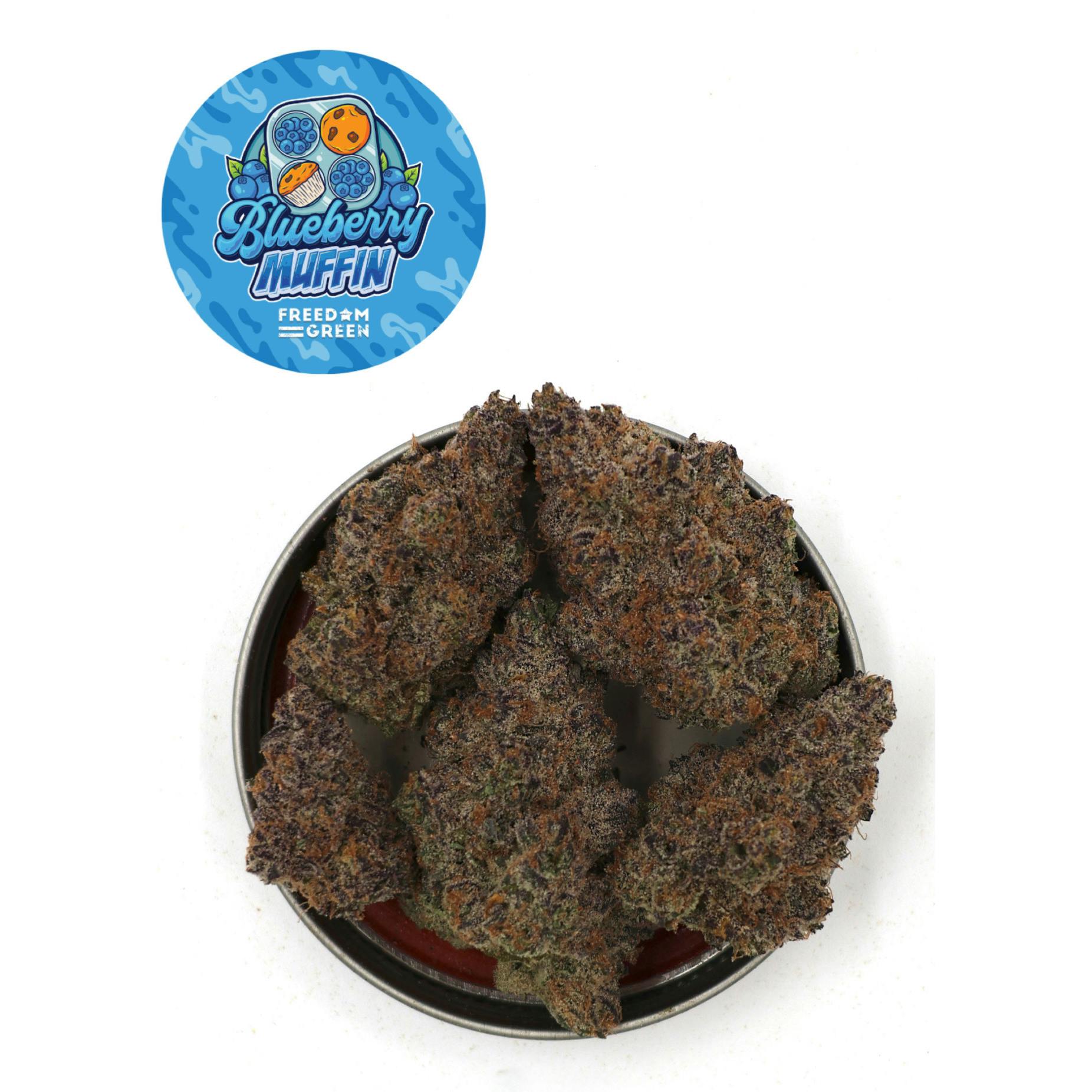 Freedom Green | Bulk Bud - Blueberry Muffin