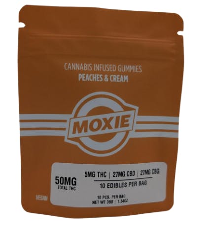 Peaches and Cream 1:5:5 THC:CBD:CBG | 5mg - 10 Count