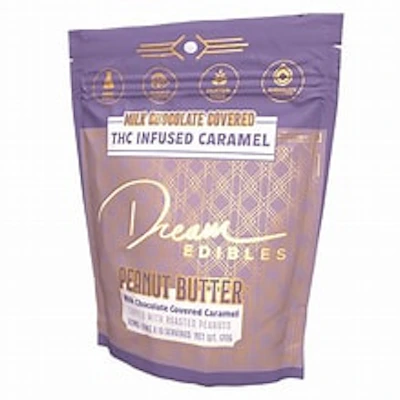 Dream - 100mg Caramel 10pk - Peanut Butter Chocolate Covered