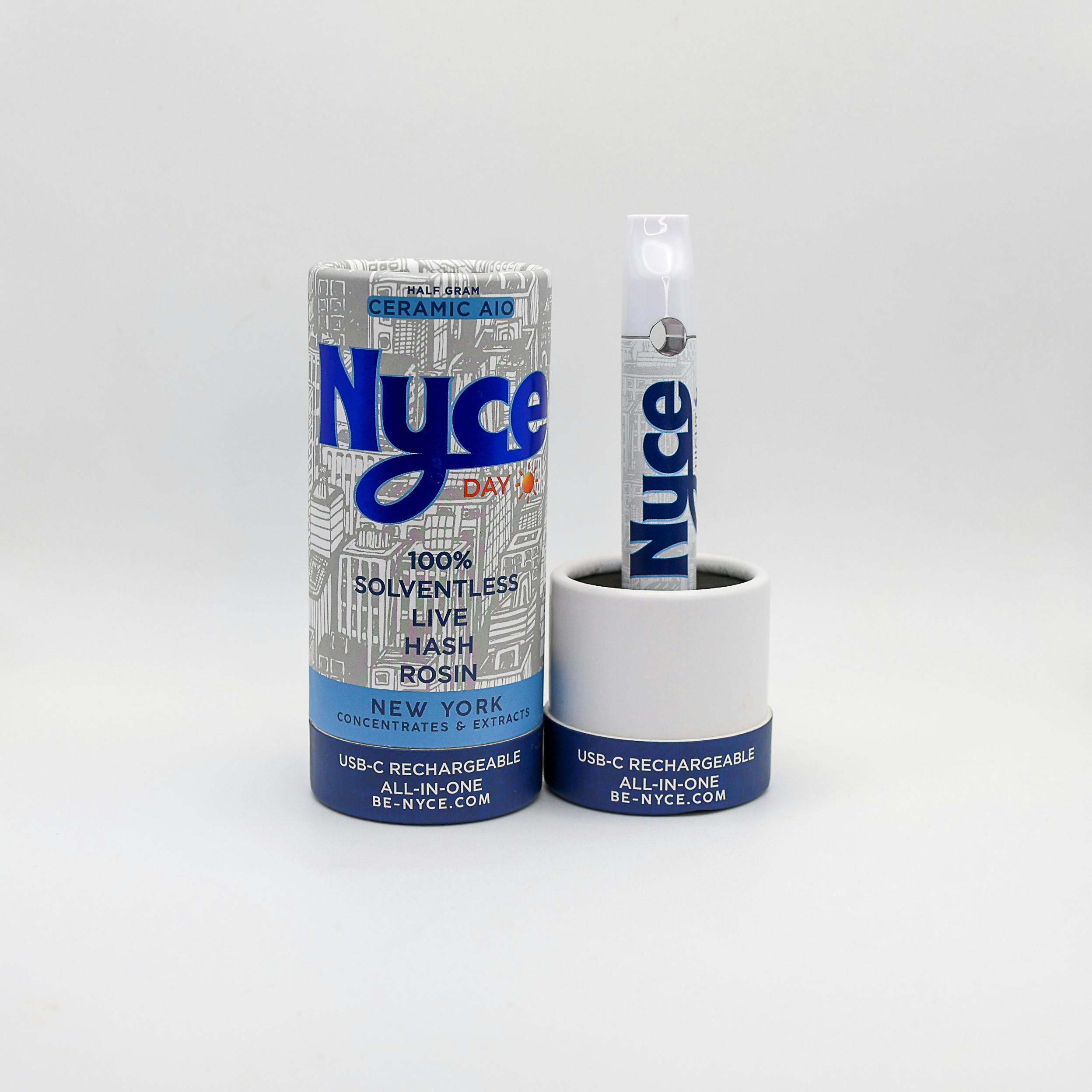 Nyce - .5g Live Rosin Disposable - Black Widow