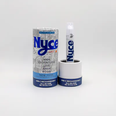 Nyce Black Widow Live Hash Rosin Disposable Vape 0.5g | Sacred Bloom