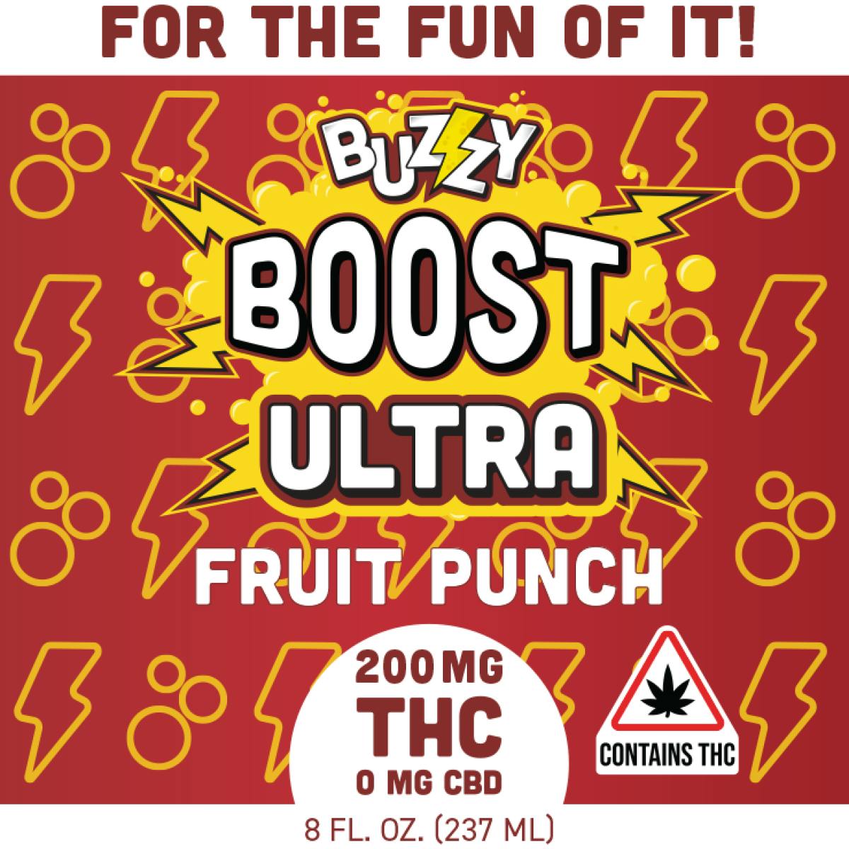 image of Fruit Punch Buzzy Boost Beverage