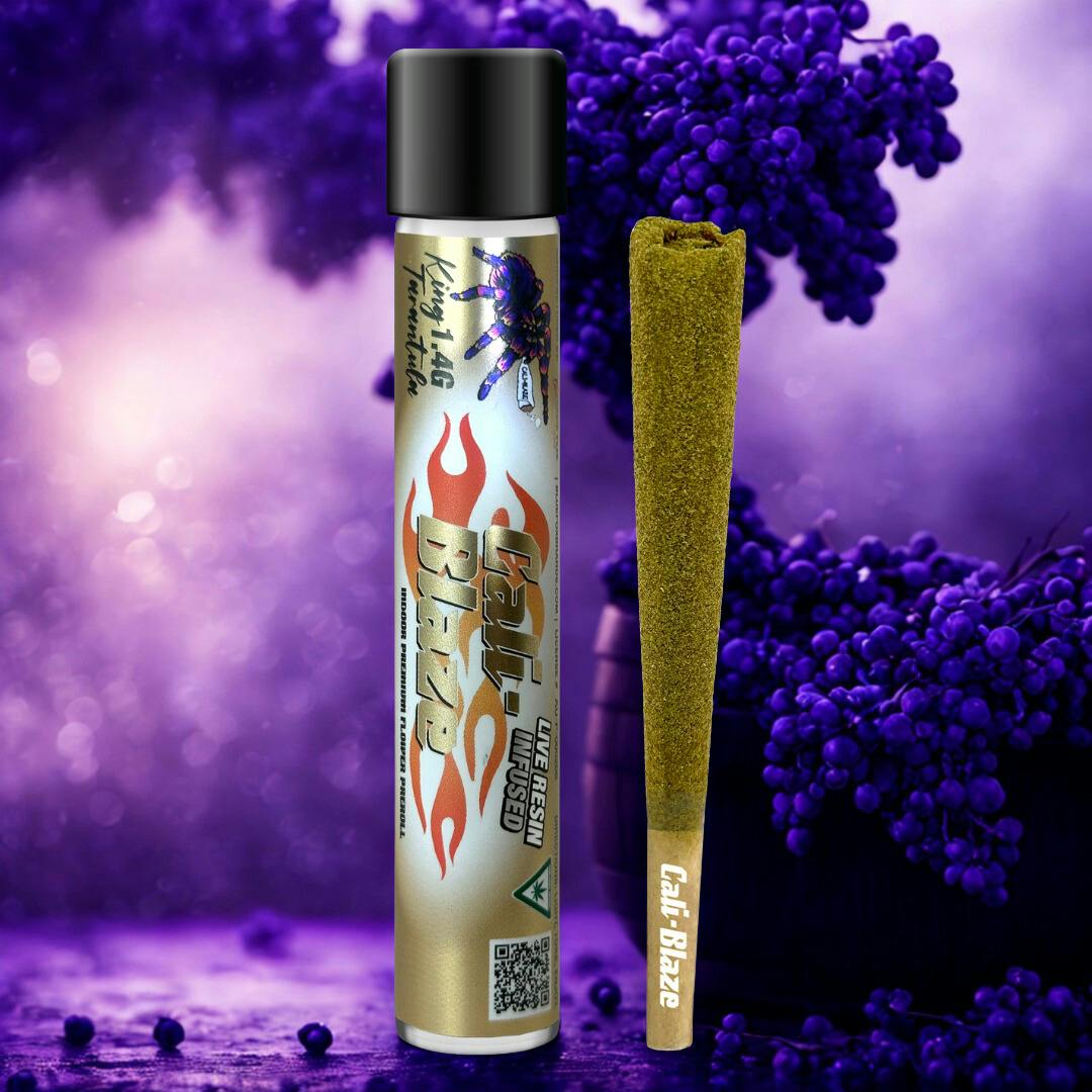 Cali Blaze Grand Daddy Purp | Infused | King Tarantula | 1.4g