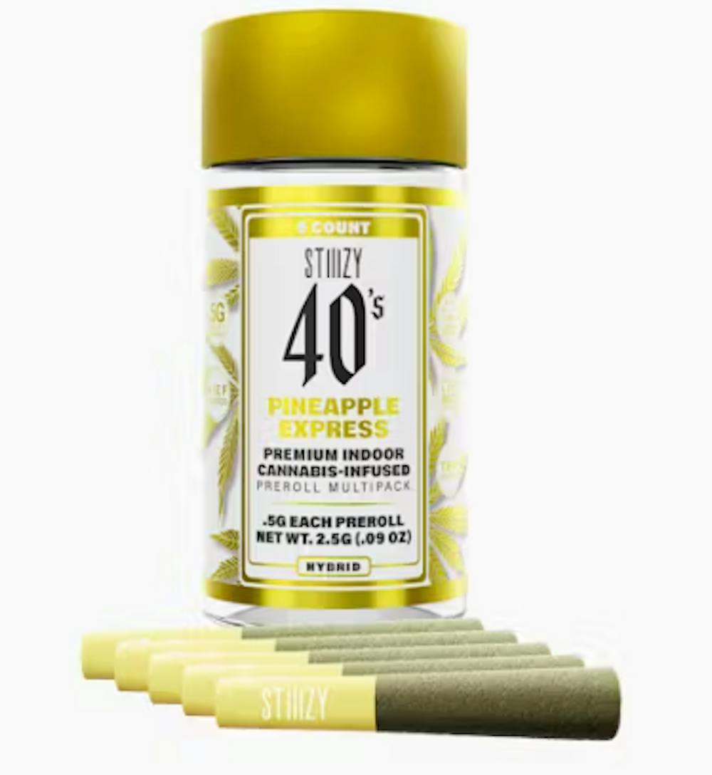 Product Infused Preroll | Pineapple Express (H) 5pk | Stiiizy