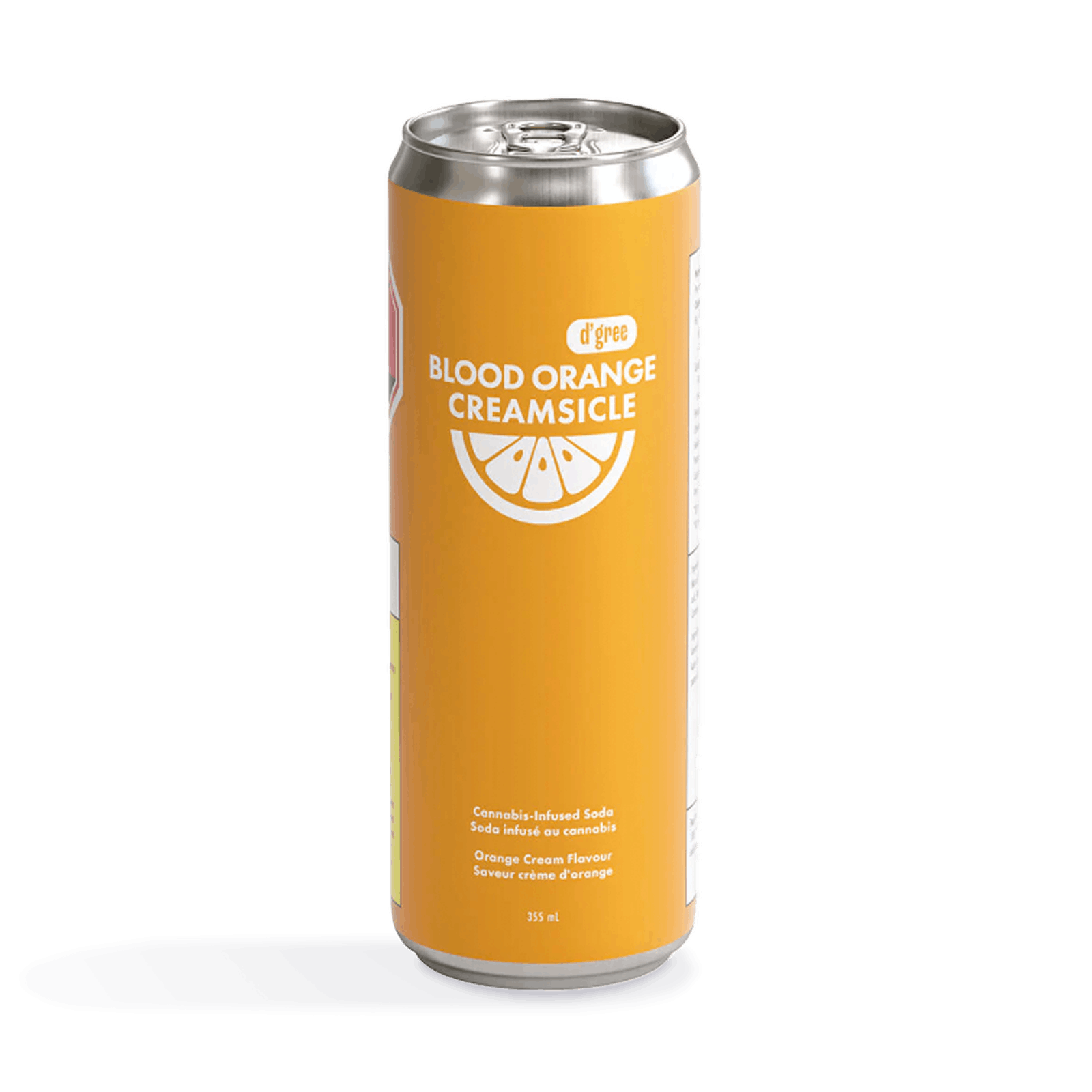 Blood orange creamsicle beverage