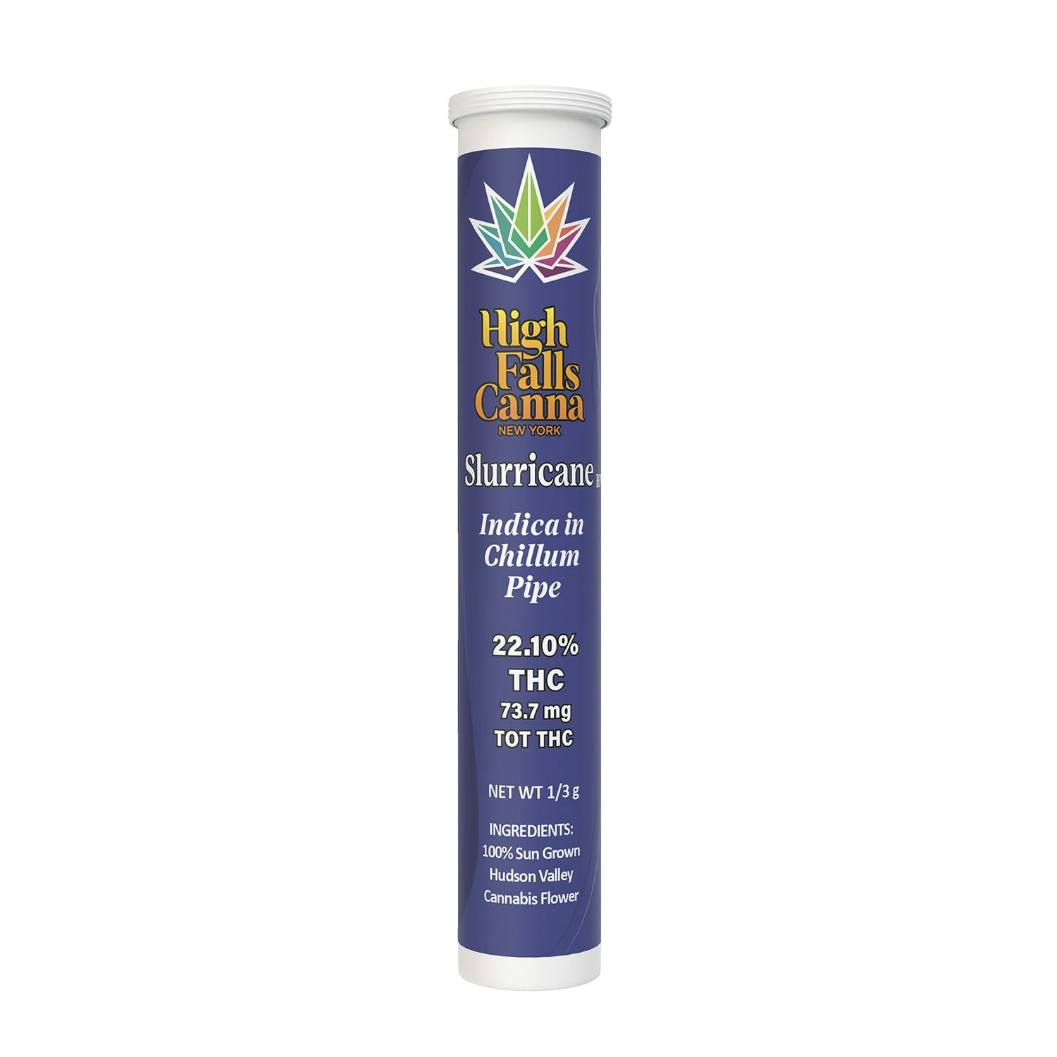 Pre-Roll | High Falls | Slurricane | Chillum Pipe | 0.33g