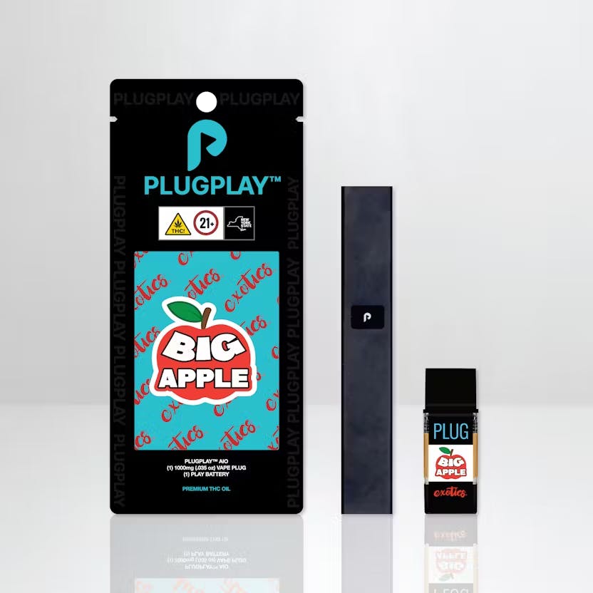 Plug Play | Big Apple | Exotics | AIO | 1g