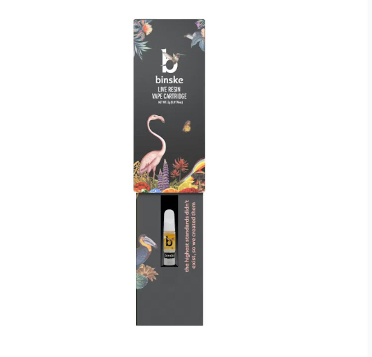 Photo of Binske Z-Thrasher 0.5g Live Resin Cartridge