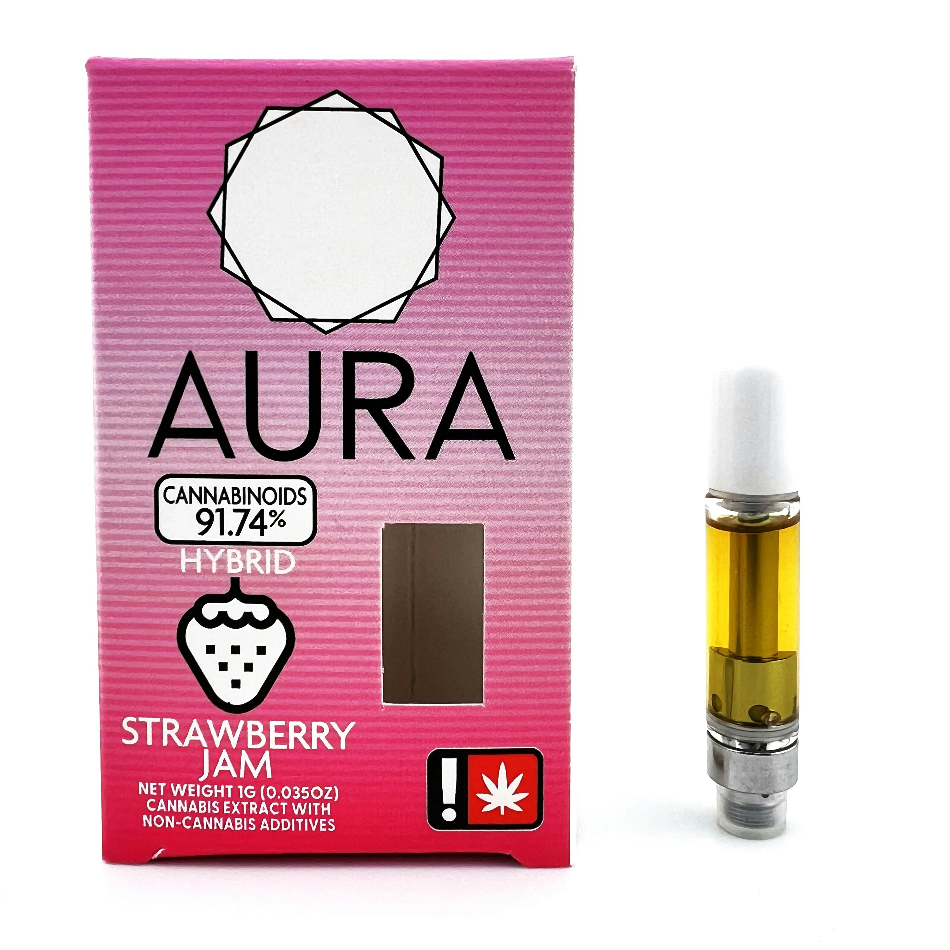 Aura 1g Cart | Strawberry Jam
